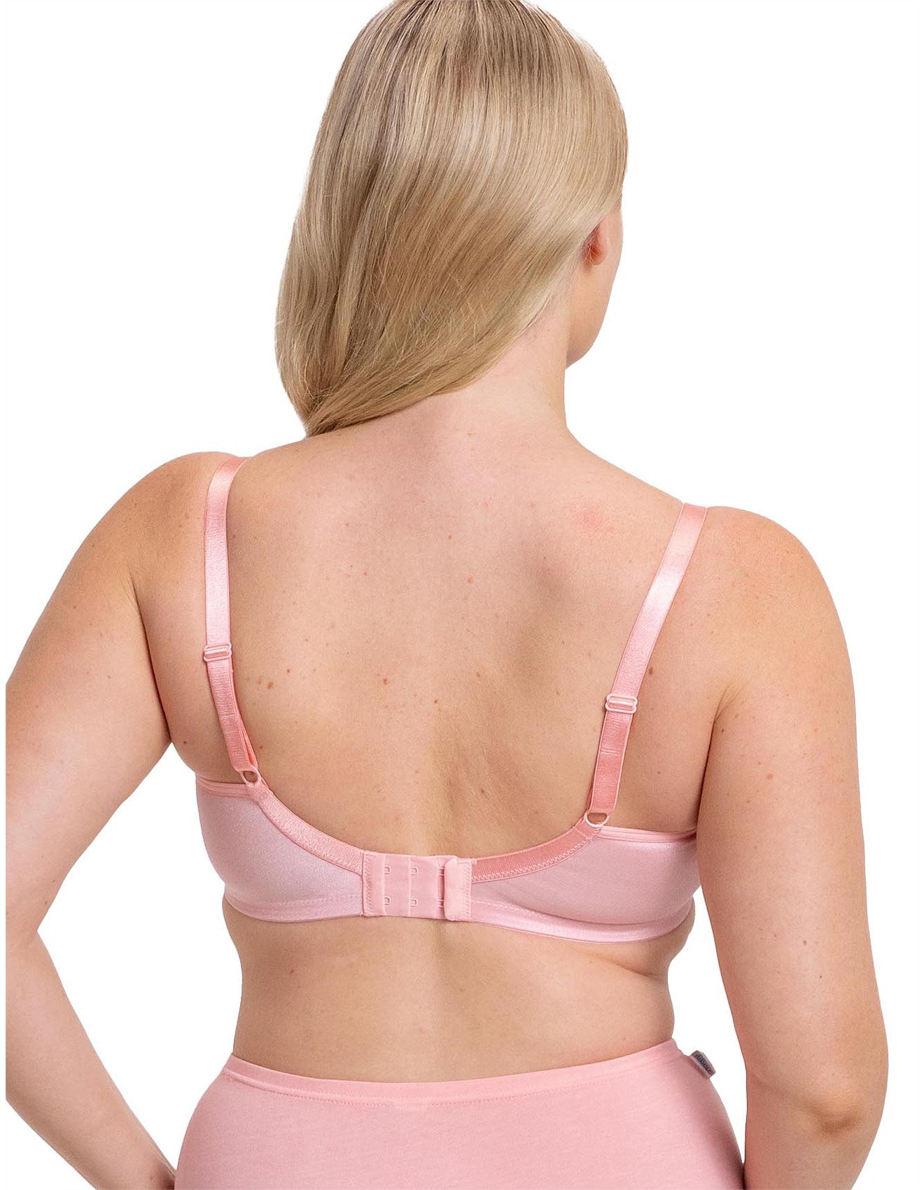 TRIUMPH - EMBROIDERED MINIMIZER - STRAWBERRY CREAM