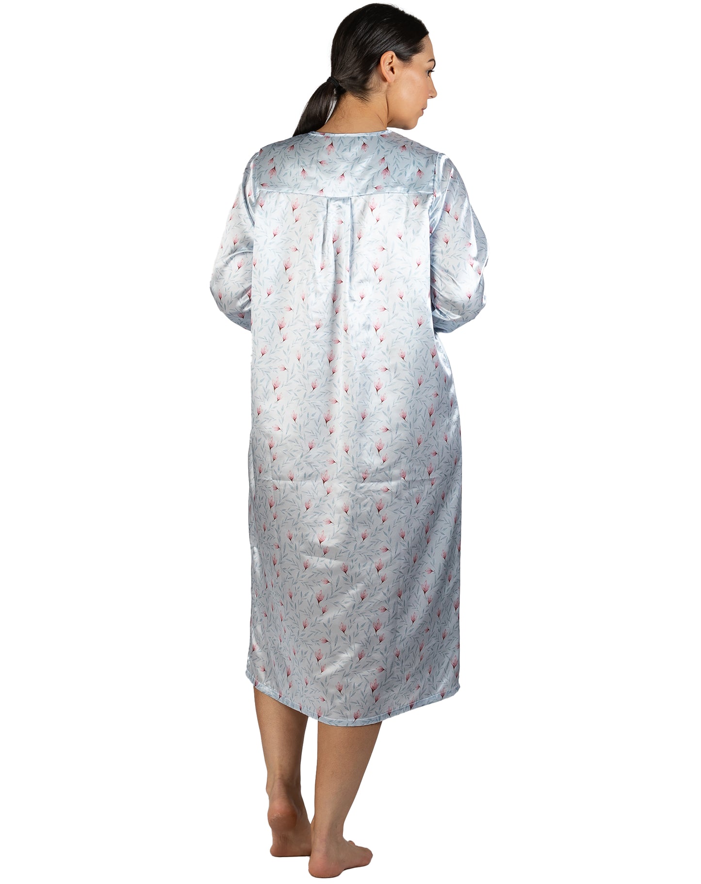 SHRANK LILY PLEATED NIGHT DRESS 115CM