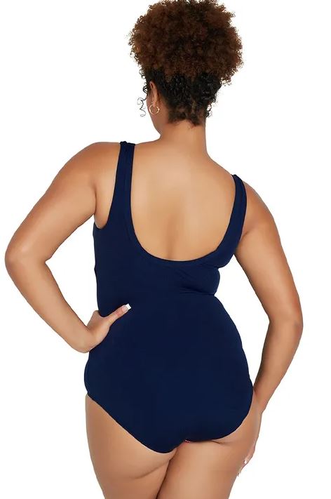 GENEVIEVE LOWER LEG LINE MASTECTOMY ONE PIECE