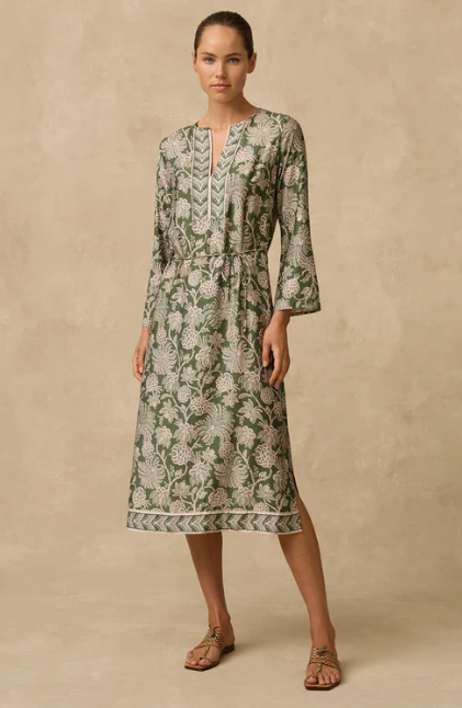 MONTE & LOU ZENI LONG KAFTAN