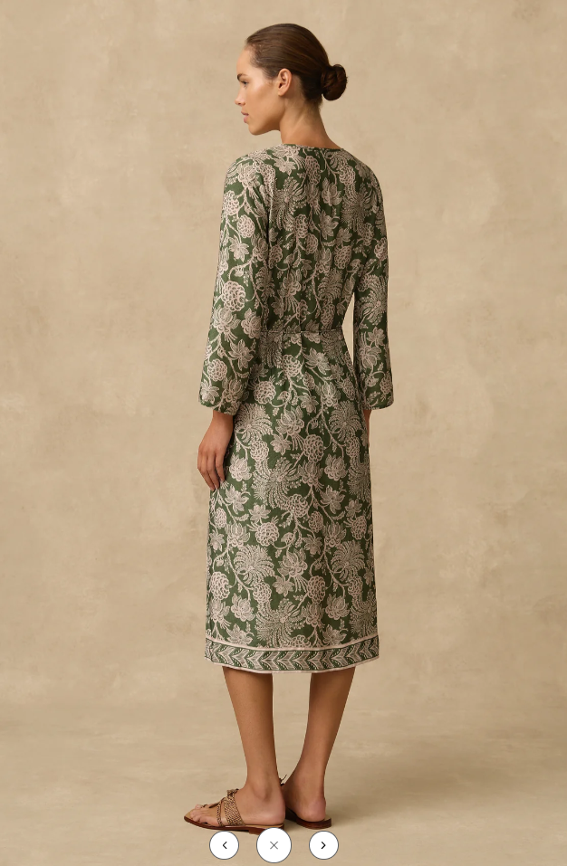 MONTE & LOU ZENI LONG KAFTAN