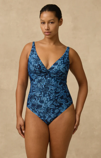 MONTE & LOU TAYLOR MULTI FIT TWIST ONE PIECE