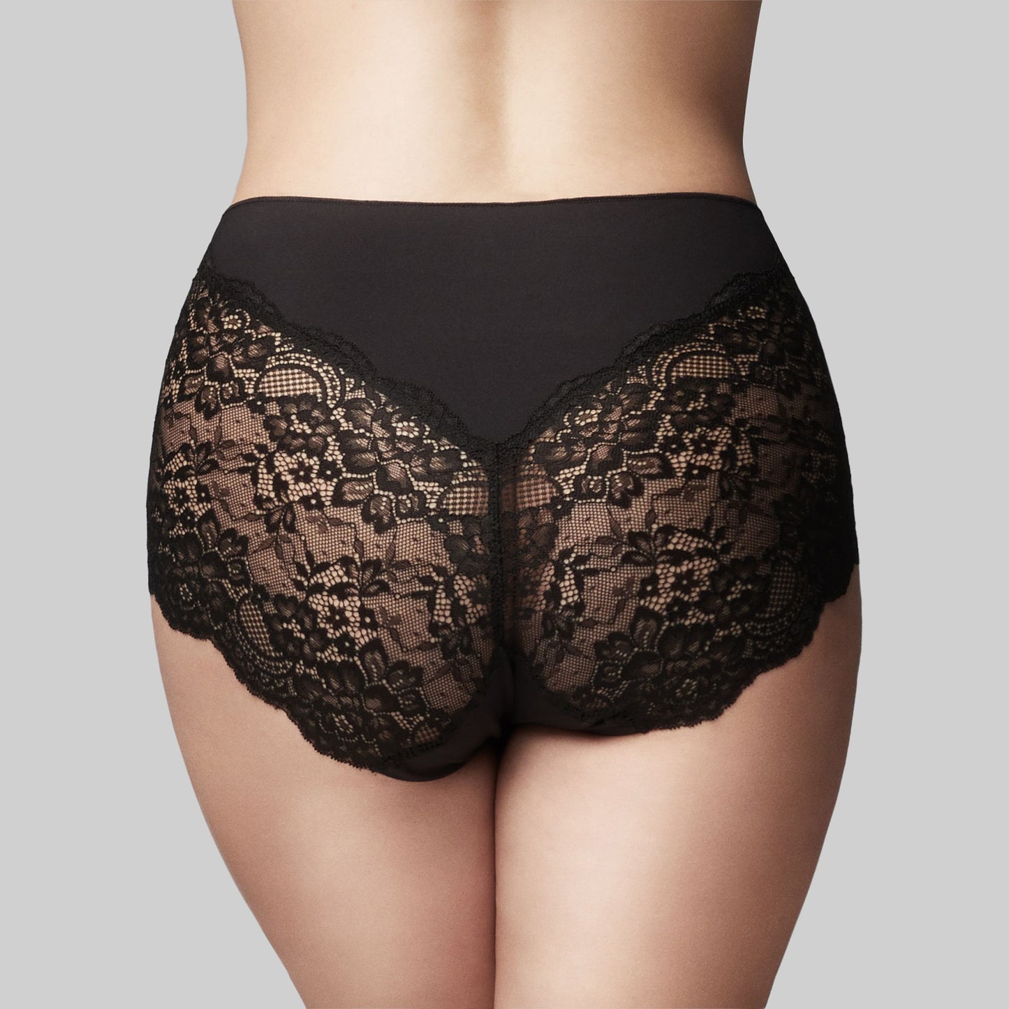THE KNICKER - PRECISION LACE - FULL BRIEF