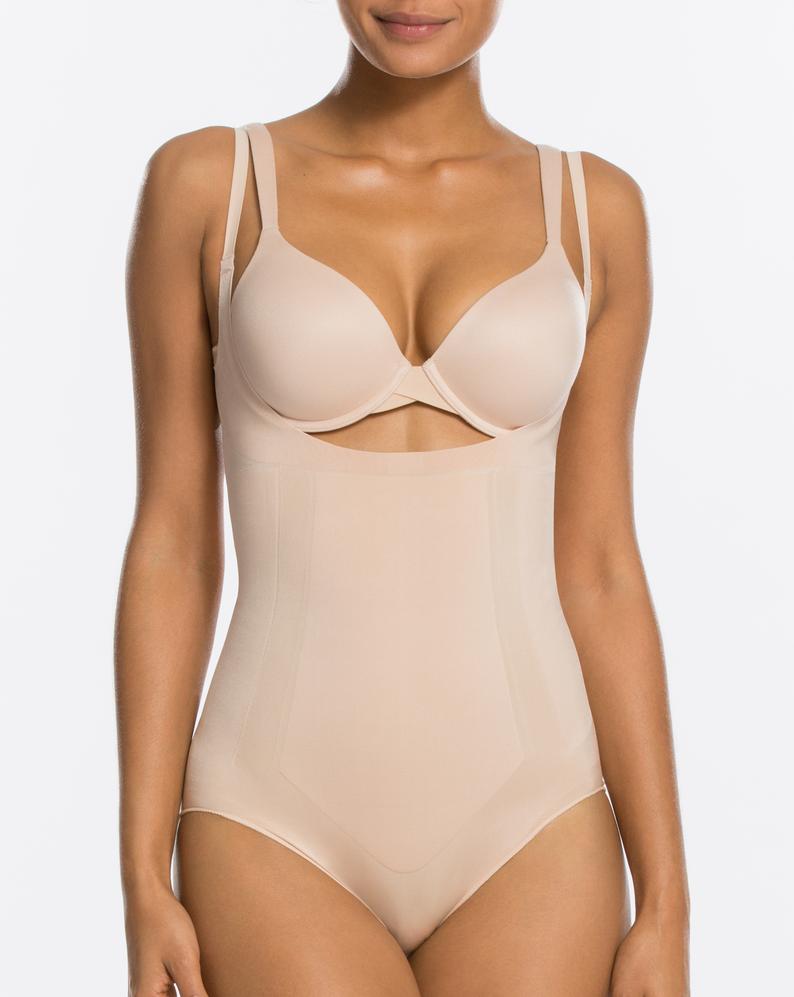 SPANX - ONCORE - OPEN BUST PANTY BODYSUIT