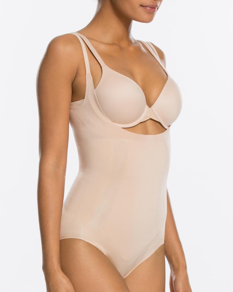 SPANX - ONCORE - OPEN BUST PANTY BODYSUIT