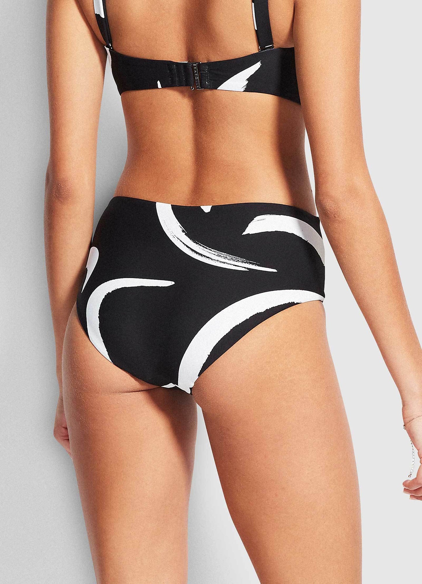 SEAFOLLY - NEW WAVE - WIDE SIDE RETRO BIKINI PANT