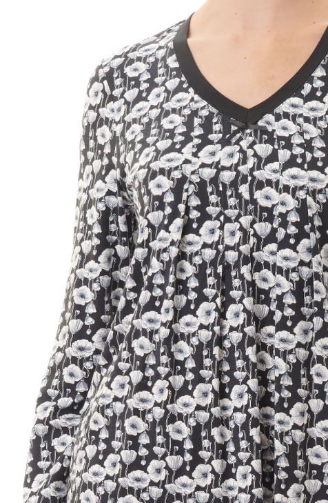 GIVONI - LONG PYJAMA SET WITH PLAIN KNIT PANTS