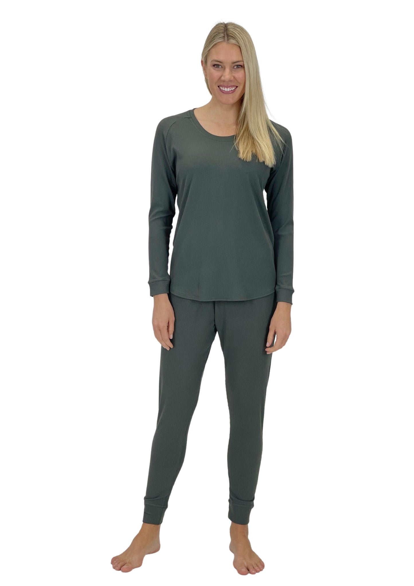 BILLY DREAM - RIBBED LONG SLEEVE PJ TOP