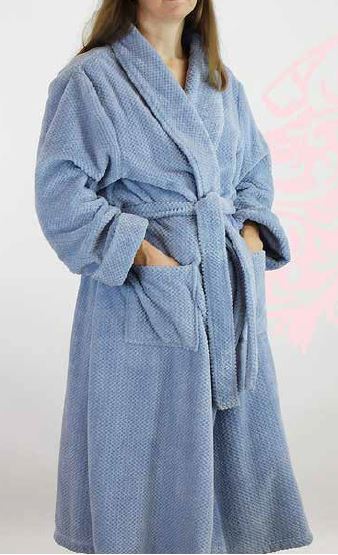 FRENCH COUNTRY - ROBE WRAP - WAFFLE