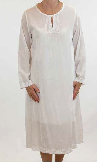 FRENCH COUNTRY - LONG SLEEVE TUNIC NIGHTIE