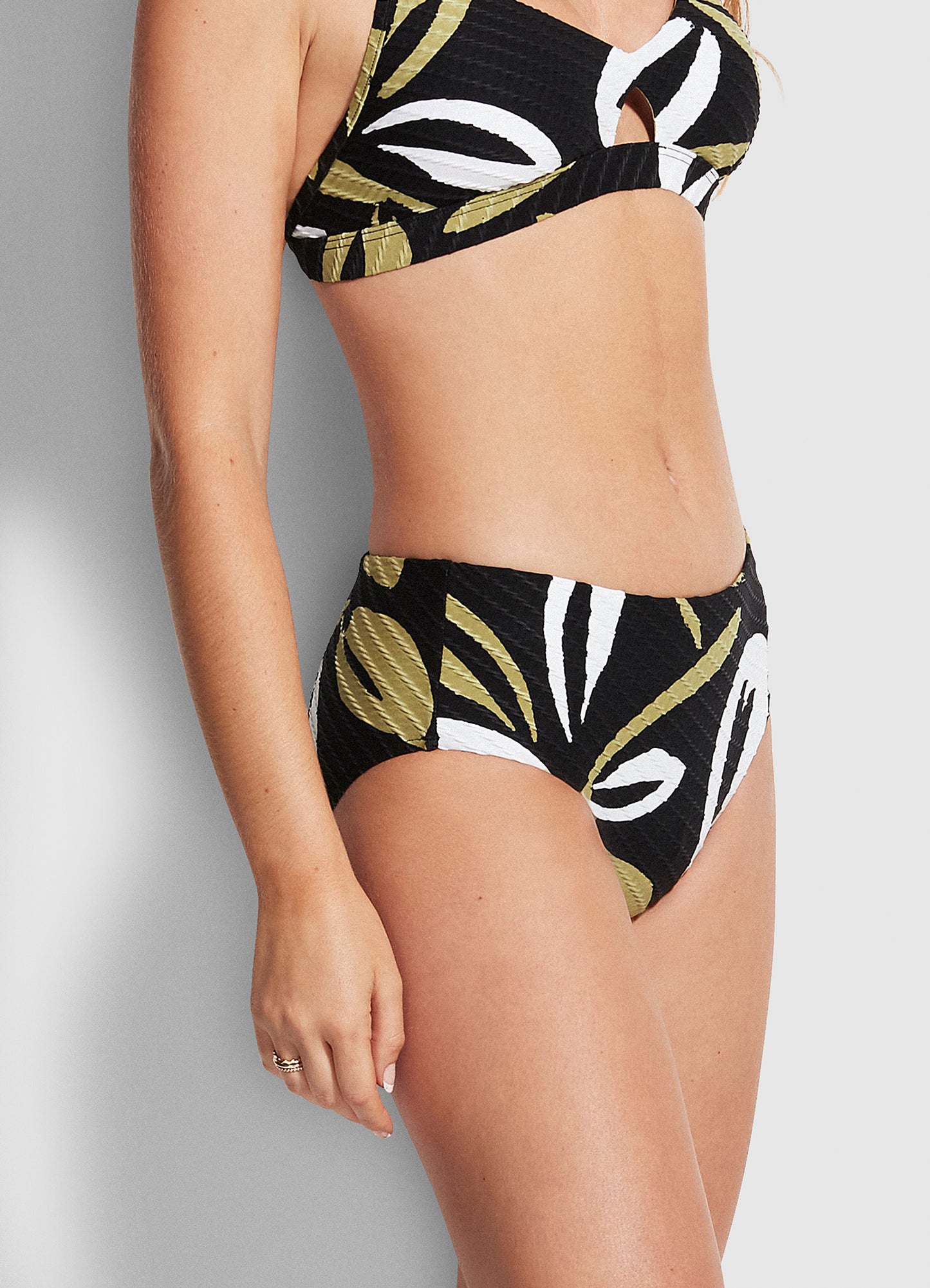 SEAFOLLY - LAGUNA - WIDE SIDE RETRO BIKINI PANT