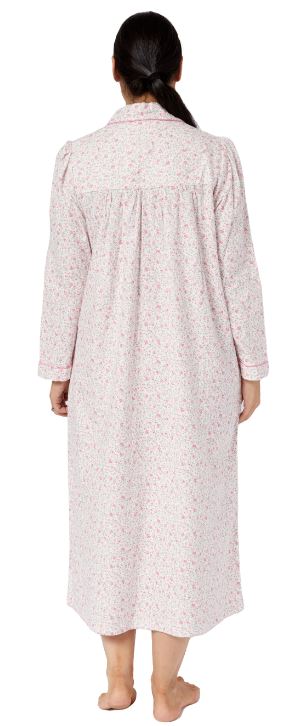 SHRANK - APPLE BLOSSOM COLLAR LONG NIGHTIE
