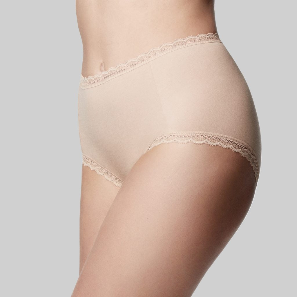 THE KNICKER - CLASSIC COTTON - FULL BRIEF
