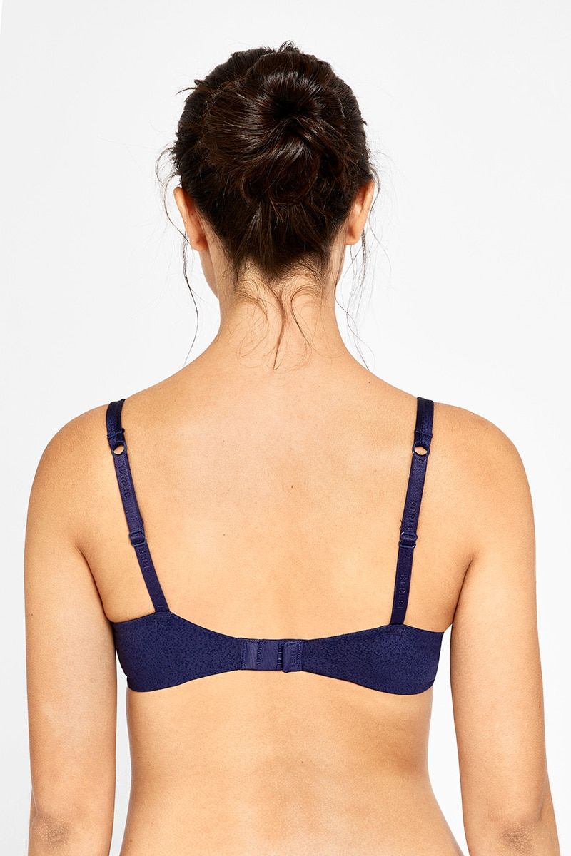 BERLEI - BARELY THERE - TSHIRT BRA - NAVY PRINT
