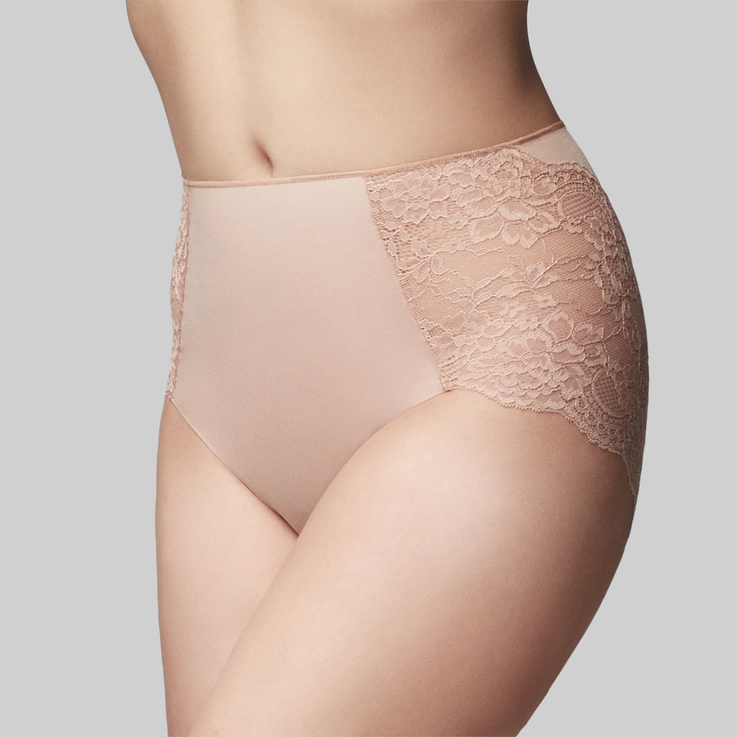 THE KNICKER - PRECISION LACE - FULL BRIEF