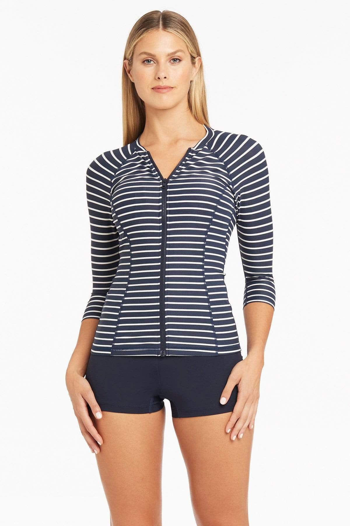 SEA LEVEL - CHAMAREL 3/4 SLEEVE RASH VEST
