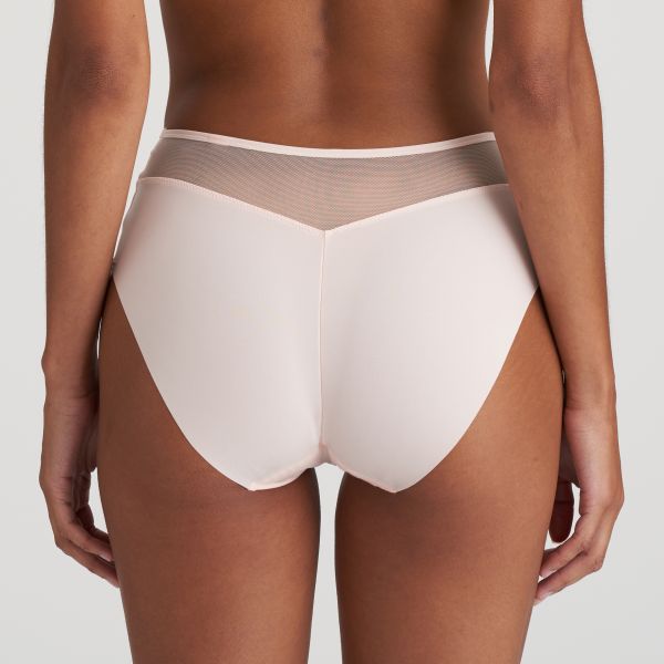 MARIE JO LEDA GLOSSY PINK FULL BRIEFS