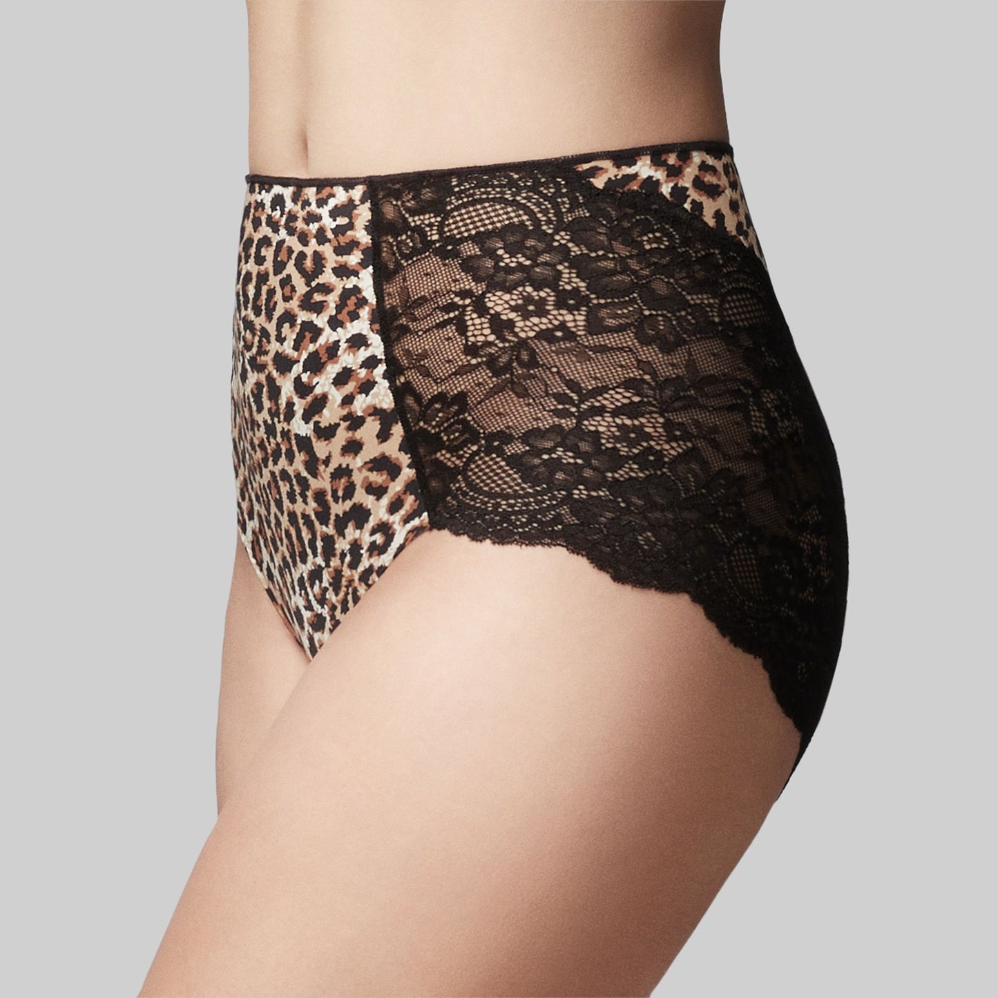 THE KNICKER - PRECISION LACE - FULL BRIEF