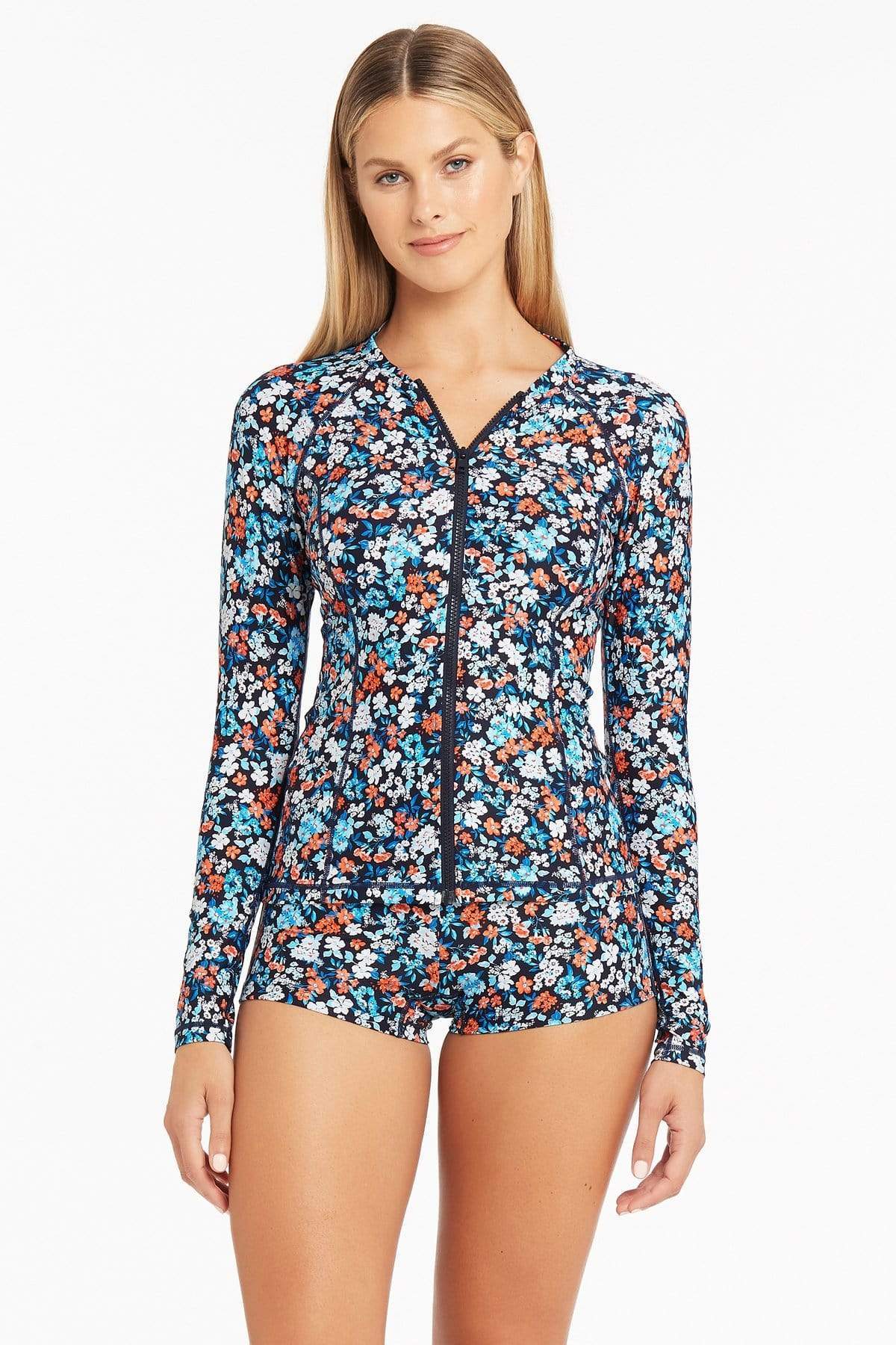 SEA LEVEL - MARGUERITE LONG SLEEVE RASH VEST