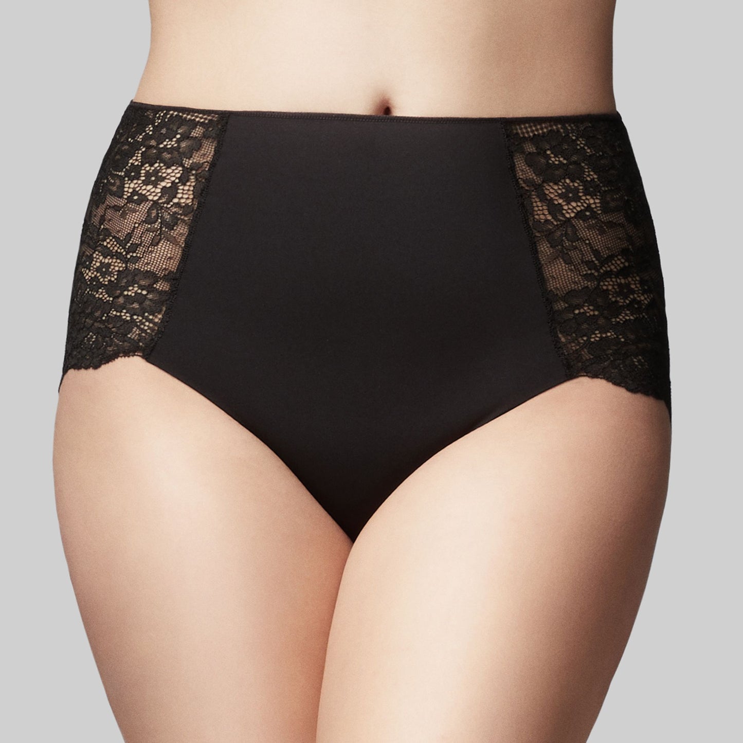 THE KNICKER - PRECISION LACE - FULL BRIEF