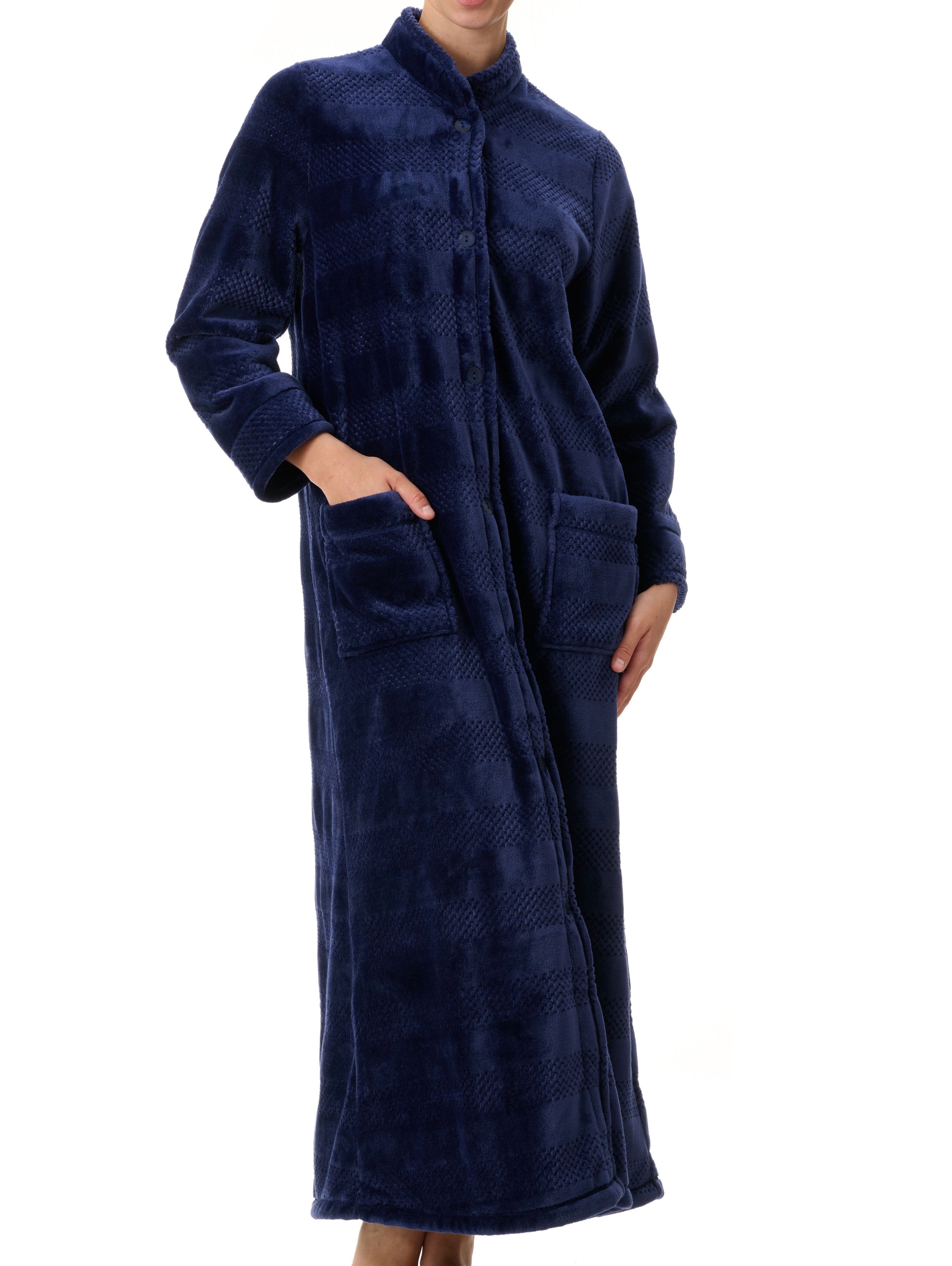 Button Gown GIVONI LONG BUTTON GOWN – La Ronde Fine Lingerie
