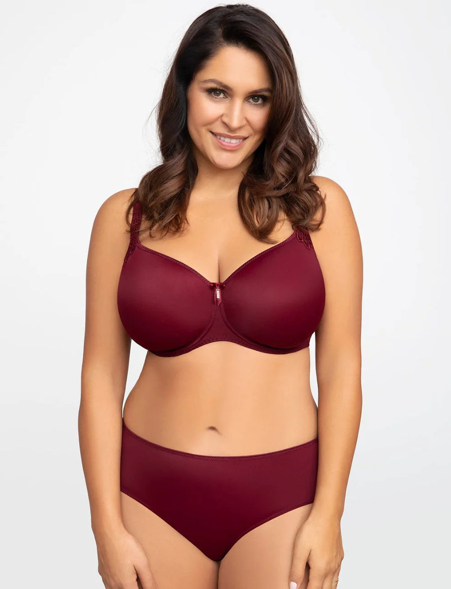 CORIN VIRGINIA 3D SPACER BRA BURGUNDY