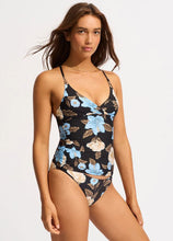 Load image into Gallery viewer, SEAFOLLY - GARDEN PARTY WRAP FRONT TANKINI

