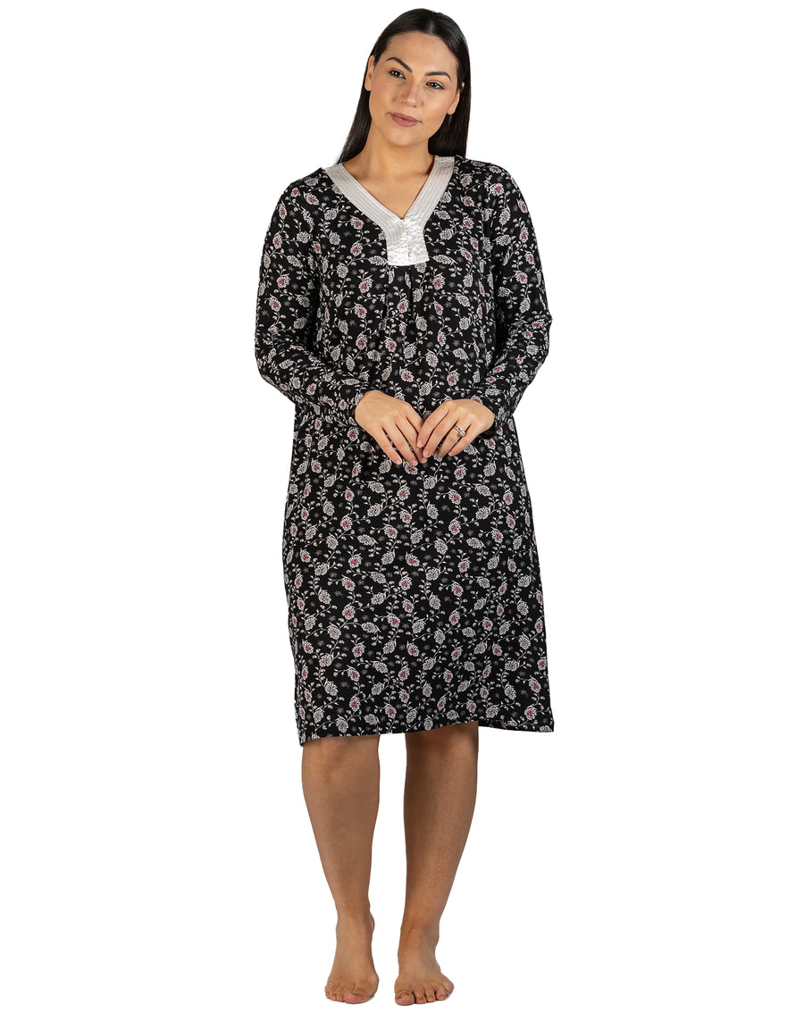 YUU PAISLEY SLEEP DRESS