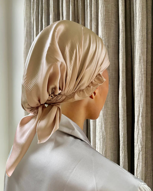 SILK MAGNOLIA SILK SLEEP BONNET