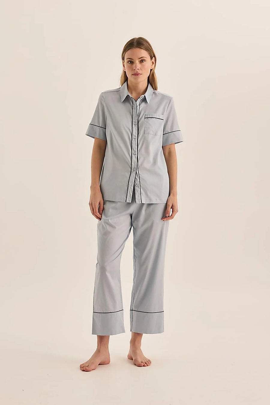GINGERLILY MOLLY DOUBLE PIPING PYJAMA SET