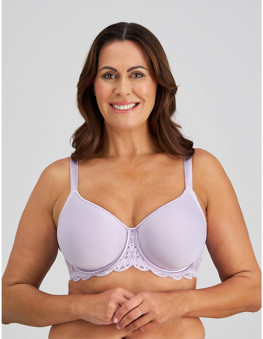 FAYREFORM - LACE PERFECT CONTOUR BRA  - ORCHID PETAL