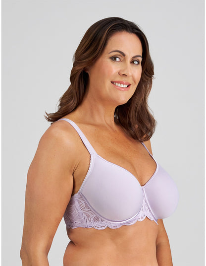 FAYREFORM - LACE PERFECT CONTOUR BRA  - ORCHID PETAL