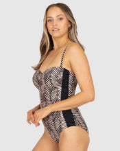 Load image into Gallery viewer, BAKU TIDAL WAVE BANDEAU ONE PIECE
