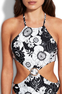 SEAFOLLY - SUMMER OF LOVE - HIGH NECK ONE PIECE