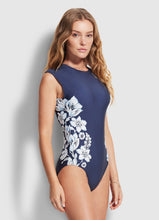 Load image into Gallery viewer, SEAFOLLY - MODERN MARINA - CAP SLEEVE MAILLOT
