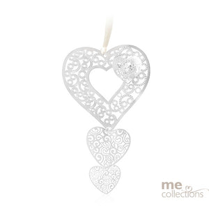 ME COLLECTION - THREE HEARTS SILVER