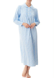 GIVONI - LONG NIGHTIE WITH COLLAR