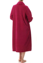 Load image into Gallery viewer, GIVONI - RASPBERRY LONG BUTTON GOWN
