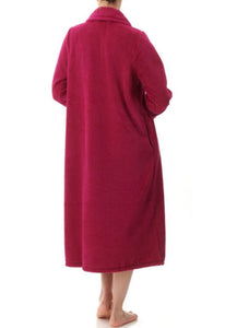 GIVONI - RASPBERRY LONG BUTTON GOWN