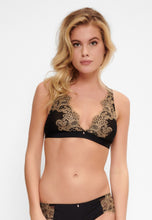 Load image into Gallery viewer, LINGADORE - BLACK INCENSE - TRIANGLE BRA
