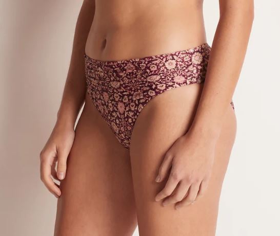 MONTE & LOU - KARA BOHO MID RISE RUCHED PANT