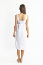 Load image into Gallery viewer, LOVE &amp; LUSTRE - WHITE COTTON SPOT NIGHTIE
