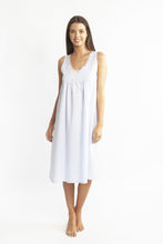 Load image into Gallery viewer, LOVE &amp; LUSTRE - WHITE COTTON SPOT NIGHTIE
