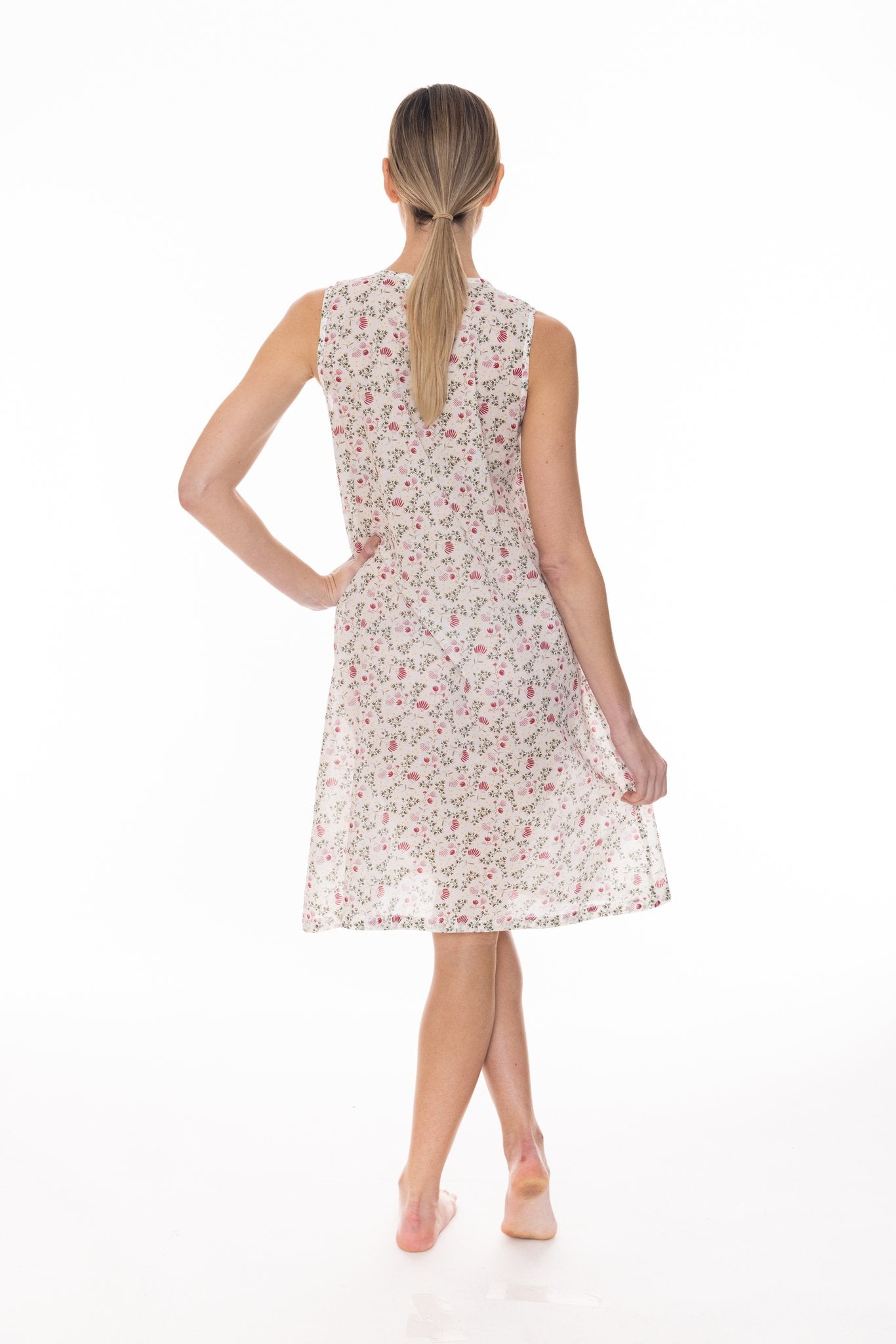 CLEMENTINE SLEEPWEAR - MINDY SLEEVELESS NIGHTIE