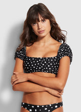 Load image into Gallery viewer, SEAFOLLY - SOFT SPOT - PUFF SLEEVE BANDEAU
