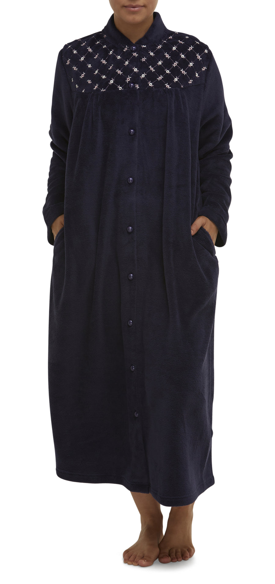 SHRANK - BUTTON DRESSING GOWN