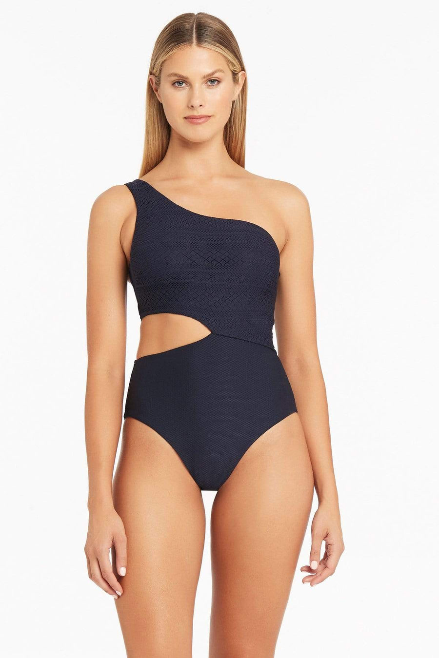 SEA LEVEL - AMAZING LACE ONE SHOULDER PIECE