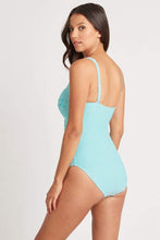Load image into Gallery viewer, SEA LEVEL - POSITANO STRIPE - TWIST FRONT ONE PIECE
