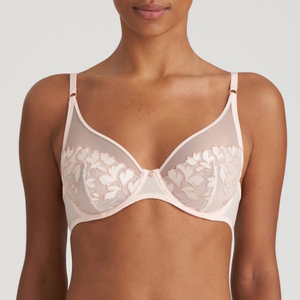 MARIE JO LEDA GLOSSY PINK BRA