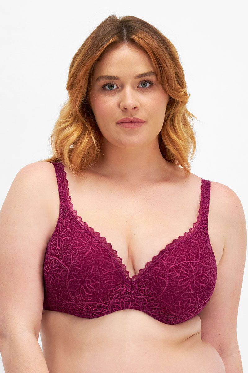 BERLEI - BARLEY THERE LACE T-SHIRT BRA